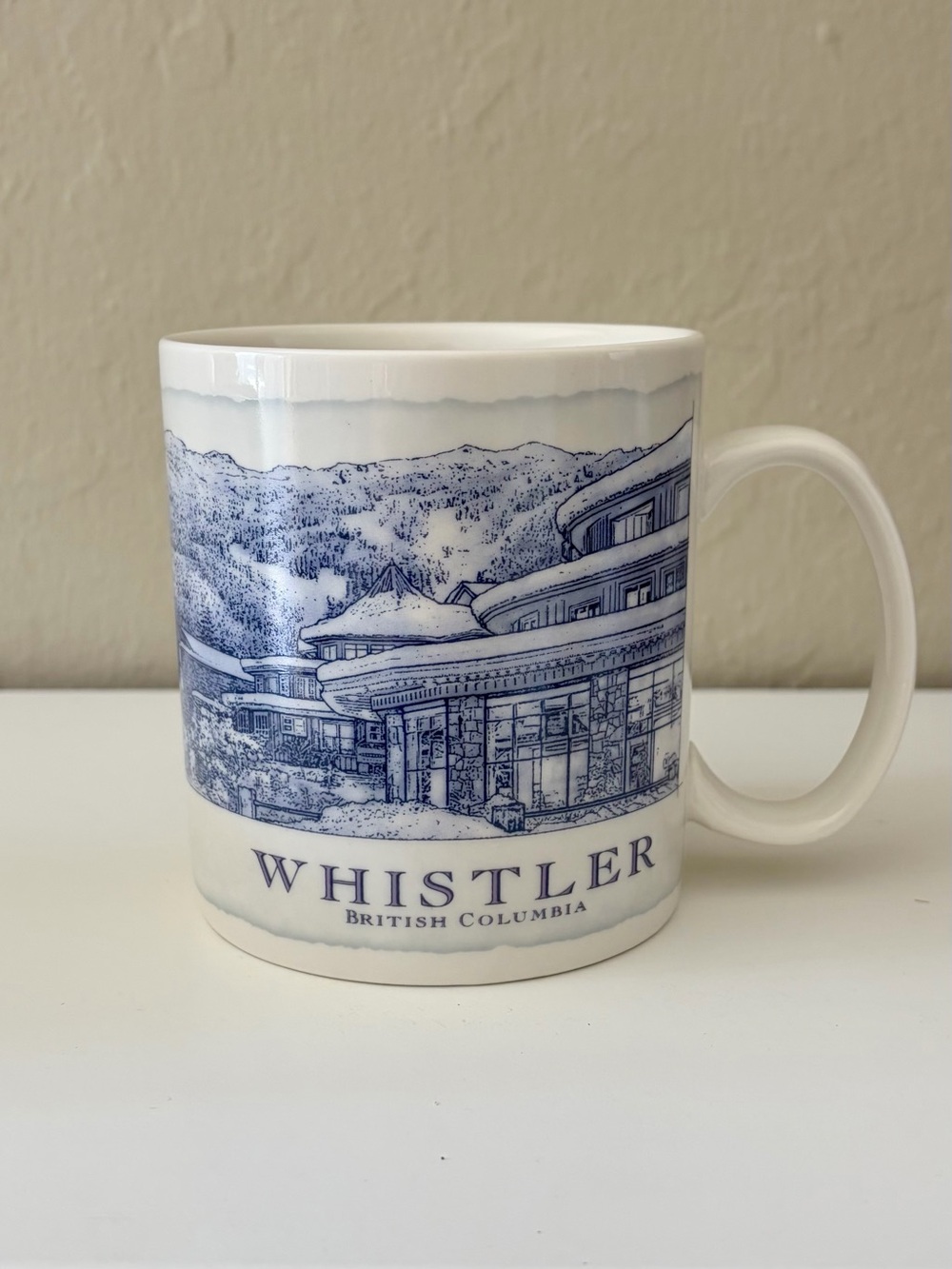 Starbucks Architectural Series Mug Whistler, BC